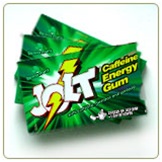 Jolt Caffeine Energy Gum- Spearmint